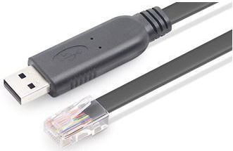 Microconnect USBETHM Kabelschnittstellen-/Gender-Adapter USB A RJ45 Schwarz (ICUSBROLLOVR) von MicroConnect