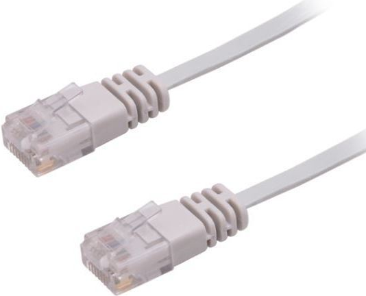Microconnect V-UTP610-FLAT Netzwerkkabel 10 m Cat6 U/UTP (UTP) Grau (V-UTP610-FLAT) von MicroConnect