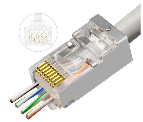Modular EZ Plug RJ45 CAT6a von MicroConnect