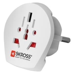 Reiseadapter Skross Single Travel Adapter - Europa (50160) von MicroConnect