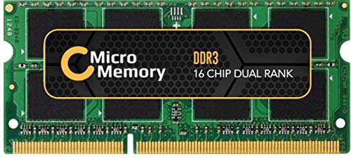 MicroMemory 8GB Modul für Dell 1600MHz DDR3, N2M64 (1600MHz DDR3 SO-DIMM) von MicroMemory