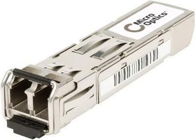 MicroOptics MO-G-SFP-1G-SX. SFP Transceiver-Typ: Faseroptik, Maximale Datenübertragungsrate: 1000 Mbit/s, Schnittstelle: SFP. Produktfarbe: Metallisch, Formfaktor: SFP, Kompatible Produkte: Generic SFP-1G-SX. Breite: 14 mm, Tiefe: 56 mm, Höhe: 8,5 mm. Anzahl enthaltener Produkte: 1 Stück(e), Verpackungsbreite: 60 mm, Verpackungstiefe: 100 mm (MO-G-SFP-1G-SX) von MicroOptics