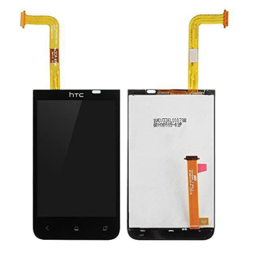 MicroSpareparts Mobile HTC Desire 200 LCD Screen with Digitizer Assembly Black, MSPP71484 (Digitizer Assembly Black) von MicroSpareparts Mobile