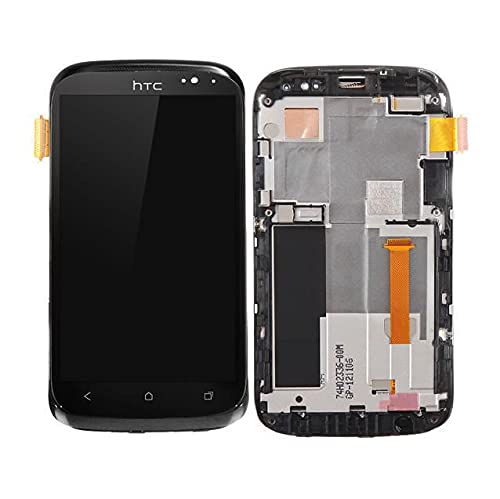 MicroSpareparts Mobile HTC Desire X T328e LCD Screen and Dgitizer with Front Frame, MSPP71720 (and Dgitizer with Front Frame Assembly Black) von MicroSpareparts Mobile