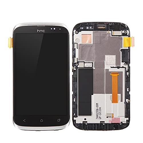 MicroSpareparts Mobile HTC Desire X T328e LCD Screen and Dgitizer with Front Frame, MSPP71721 (and Dgitizer with Front Frame Assembly White) von MicroSpareparts Mobile