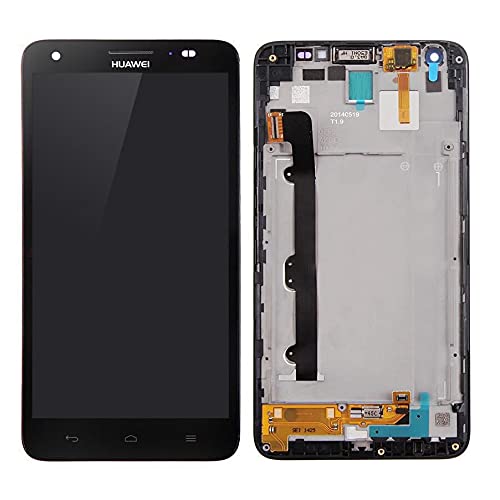 MicroSpareparts Mobile Huawei Ascend G750 LCD Screen and Digitizer with Front, MSPP72896 (and Digitizer with Front Frame Assembly Black) von MicroSpareparts Mobile