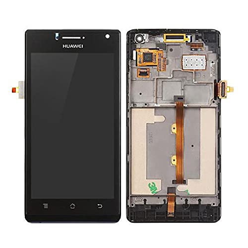 MicroSpareparts Mobile Huawei Ascend P1 U9200 LCD Screen and Digitizer with, MSPP72957 (Screen and Digitizer with Front Frame Assembly Black) von MicroSpareparts Mobile