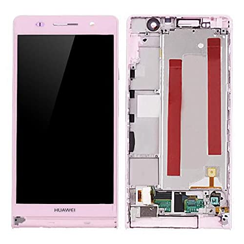 MicroSpareparts Mobile Huawei Ascend P6 LCD Screen and Digitizer with Front, MSPP72847 (and Digitizer with Front Frame Assembly - Pink) von MicroSpareparts Mobile