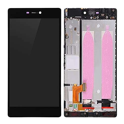 MicroSpareparts Mobile Huawei P8 LCD Screen and Digitizer with Front Frame, MSPP72797 (Digitizer with Front Frame Assembly Black) von MicroSpareparts Mobile
