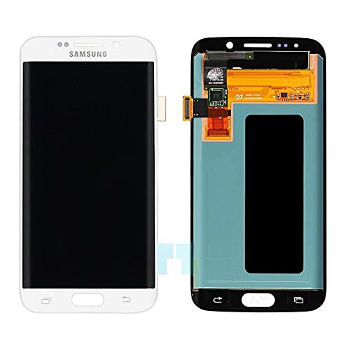 MicroSpareparts Mobile LCD Screen and Digitizer Assembly White, MSPP70810 (Assembly White Samsung Galaxy S6 Edge Series) von MicroSpareparts Mobile