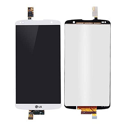 MicroSpareparts Mobile LG G Pro 2 D837 LCD Screen and Digitizer Assembly White, MSPP71871 (Digitizer Assembly White) von MicroSpareparts Mobile