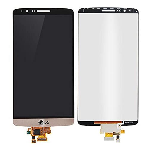 MicroSpareparts Mobile LG G3 D850,D855,LS990 LCD Screen and Digitizer Assembly, MSPP71784 (Screen and Digitizer Assembly Gold) von MicroSpareparts Mobile