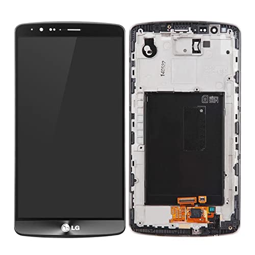 MicroSpareparts Mobile LG G3 D850 LCD Screen and Digitizer with Front Frame, MSPP73515 (Digitizer with Front Frame Assembly Gray) von MicroSpareparts Mobile