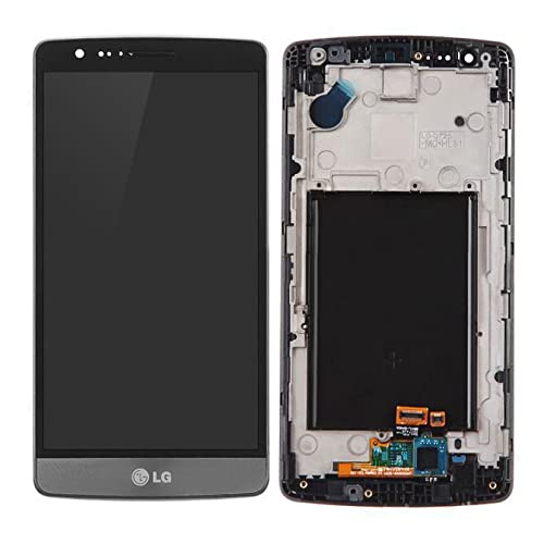 MicroSpareparts Mobile LG G3 S D722 LCD Screen and Digitizer with Front Frame, MSPP71813 (Digitizer with Front Frame Assembly Gray) von MicroSpareparts Mobile