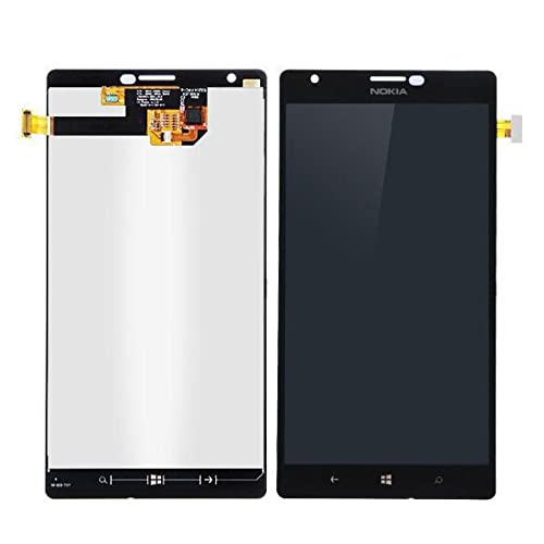 MicroSpareparts Mobile Nokia Lumia 1520 LCD Screen and Digitizer Assembly Black, MSPP70386 (and Digitizer Assembly Black) von MicroSpareparts Mobile