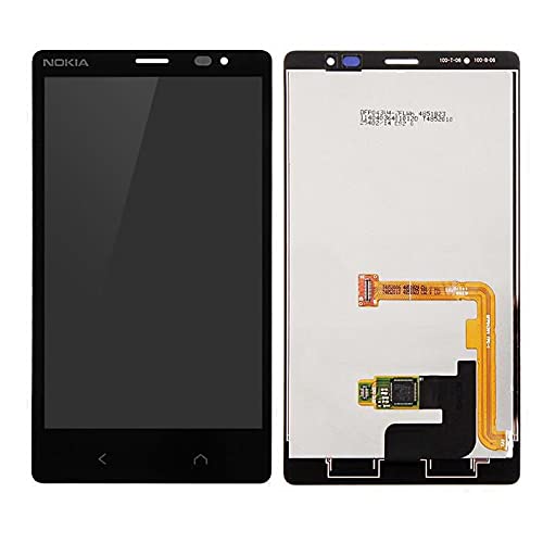 MicroSpareparts Mobile Nokia X2 Dual SIM LCD Screen and Digitizer Assembly Black, MSPP72220 (and Digitizer Assembly Black) von MicroSpareparts Mobile