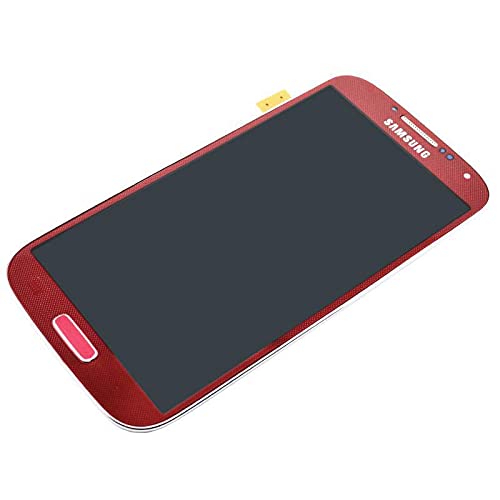 MicroSpareparts Mobile Samsung Galaxy S4 GT-I9505 LCD Screen and Digitizer with, MSPP70200 (Screen and Digitizer with Front Frame Assembly Red) von MicroSpareparts Mobile