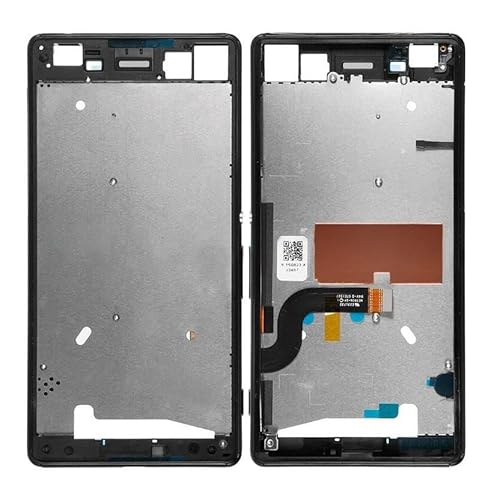 MicroSpareparts Mobile Sony Xperia M5 Front Frame Black, MSPP73646 (Black) von MicroSpareparts Mobile