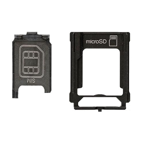 MicroSpareparts Mobile Sony Xperia XZ Premium SIM and SD Card Tray Holder Set, MOBX-SONY-XPXZP-22 (SD Card Tray Holder Set) von MicroSpareparts Mobile