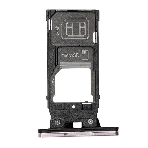 MicroSpareparts Mobile Sony Xperia XZ2 Dual SIM Card Tray - Purple, MOBX-SONY-XPXZ2-08 (Tray - Purple) von MicroSpareparts Mobile