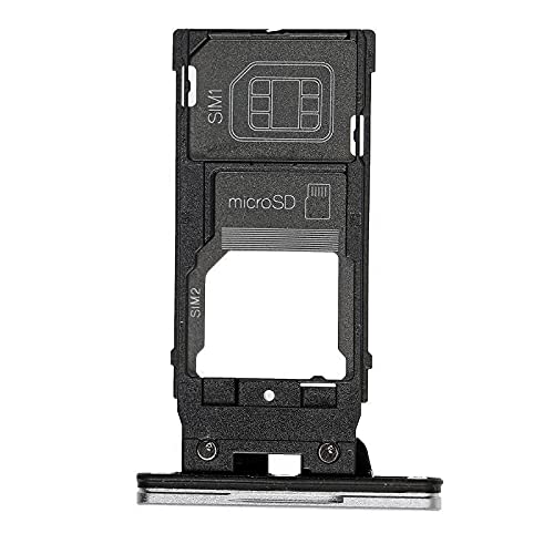MicroSpareparts Mobile Sony Xperia XZ2 Dual SIM Card Tray - Silver, MOBX-SONY-XPXZ2-09 (Tray - Silver) von MicroSpareparts Mobile