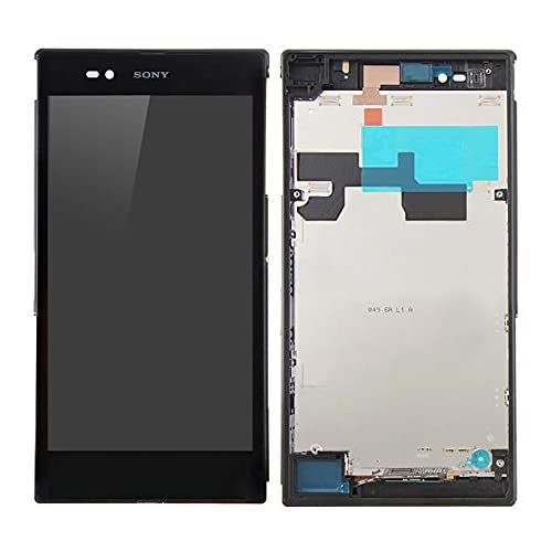 MicroSpareparts Mobile Sony Xperia Z Ultra XL39h LCD Screen and Digitizer with, MSPP70599 (Screen and Digitizer with Front Frame Assembly Black) von MicroSpareparts Mobile