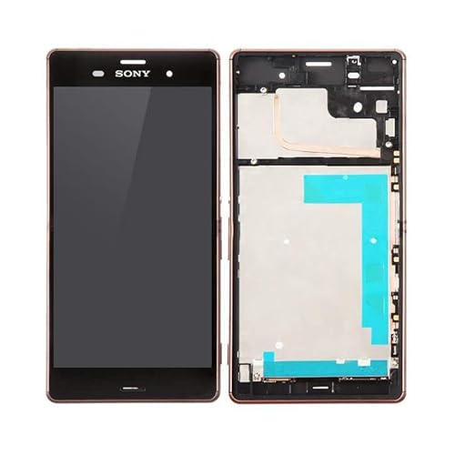 MicroSpareparts Mobile Sony Xperia Z3 LCD Screen and Digitizer with Front Frame, MSPP72248 (Digitizer with Front Frame Assembly Copper) von MicroSpareparts Mobile