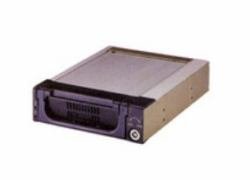 MicroStorage MS-RS/SATA - MS-RS/SATA Schwarz Speicherlaufwerksgehäuse (5,25" Mobile Rack, Black - SATA/SAS HDD Frame+Carrier - Classical Storage - Warranty: 1Y) von MicroStorage