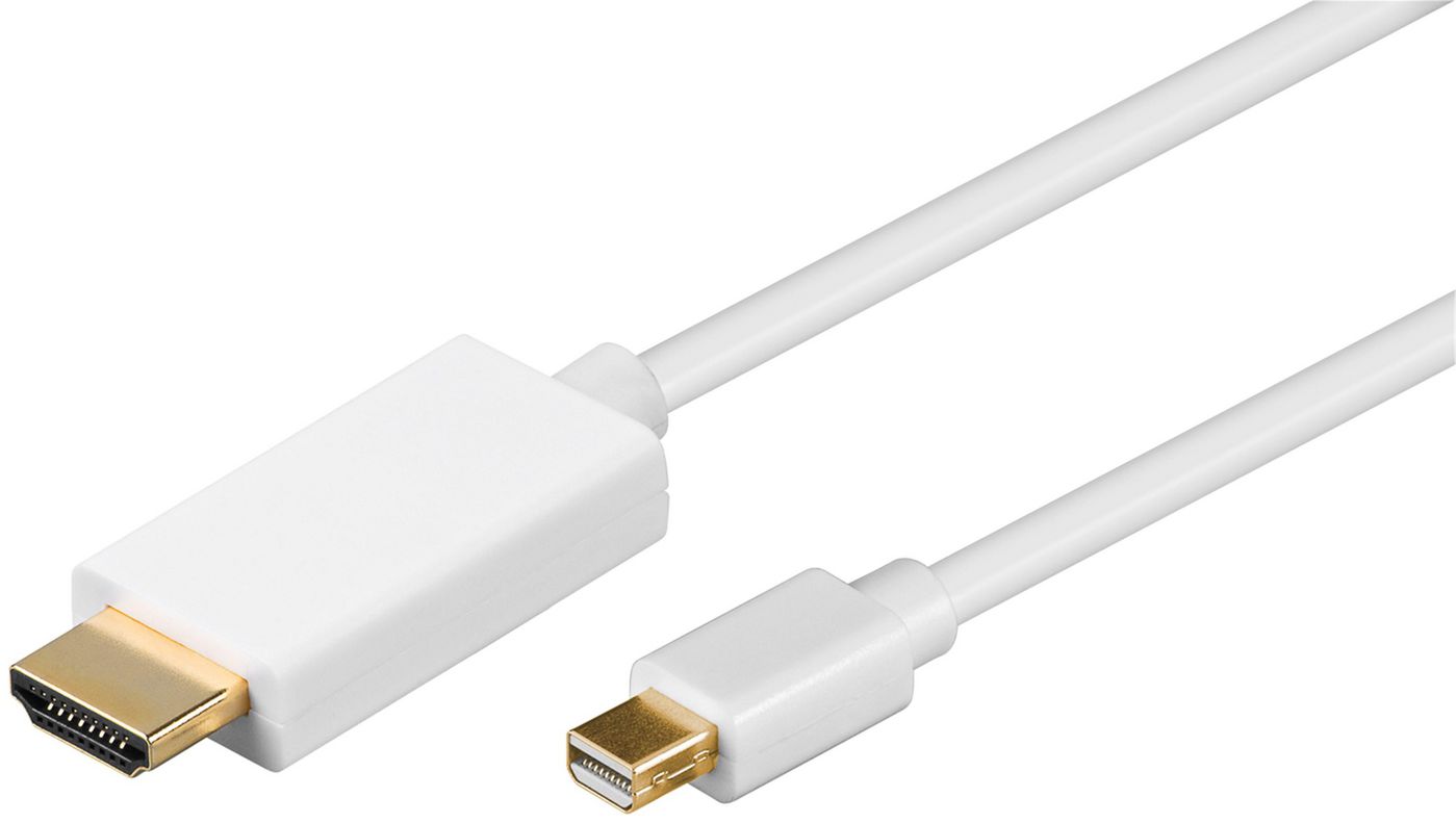 MicroConnect - Mini Displayport-HDMI, M/M, 5m, White MicroConnect - Mini Displayport-HDMI, M/M, 5m, White von Microconnect