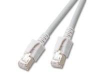 Microconnect 5m CAT6a S/FTP Netzwerkkabel (5m, Cat6a, S/FTP (S-STP), RJ-45, RJ-45, Grau) von Microconnect