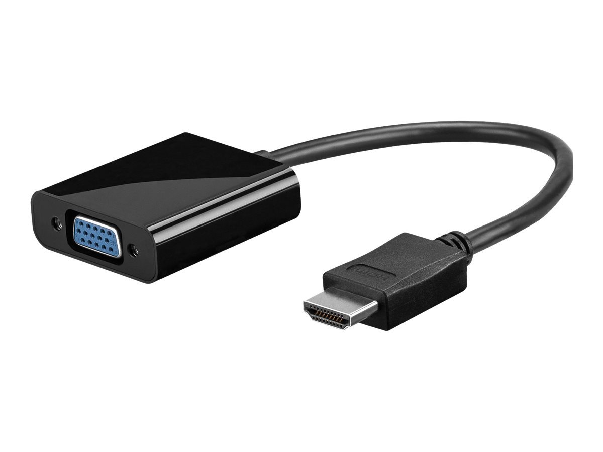 Microconnect Adapter HDMI - VGA M/F, Black HDMI-Kabel von Microconnect