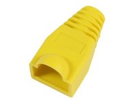 Microconnect Boots RJ45 Yellow 5pack von Microconnect