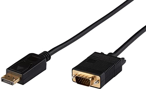 Microconnect - Dp-vga-mm-500 5m displayport vga (d-Sub) Black von Microconnect