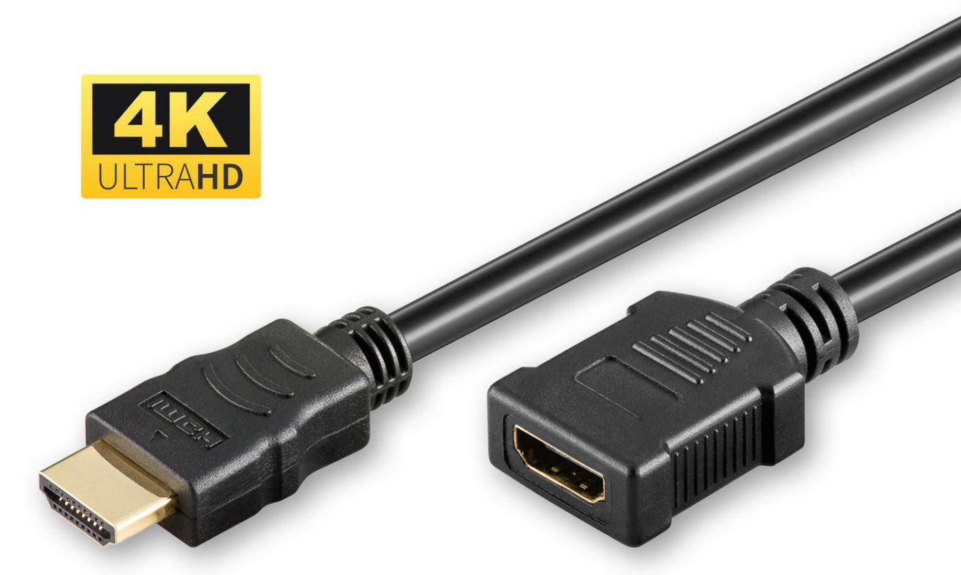 Microconnect MICROCONNECT HDMI 19 - 19 1m M-F, Gold HDMI-Kabel von Microconnect