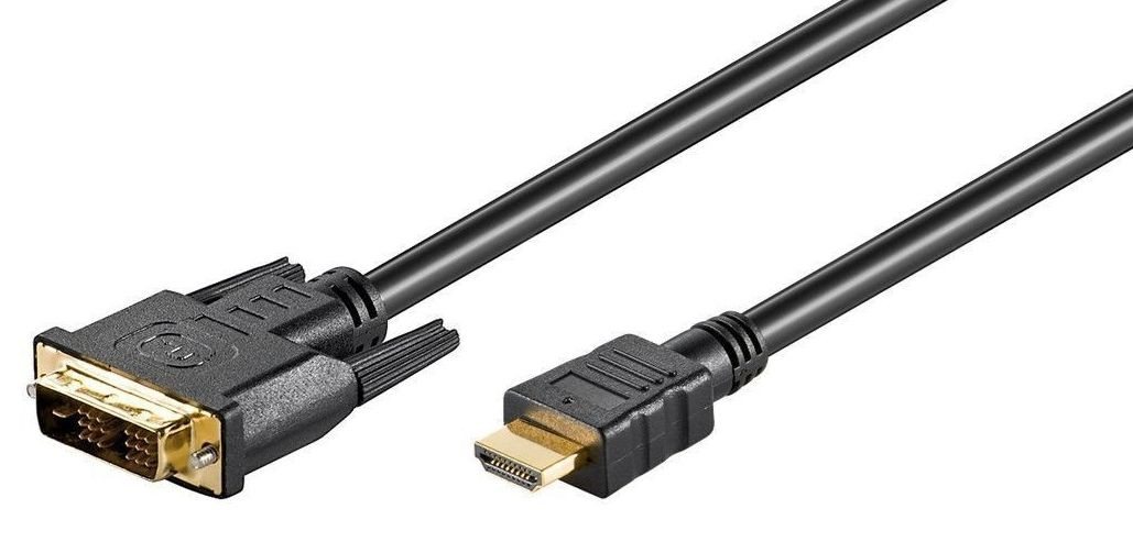 Microconnect MICROCONNECT HDMI - DVI-D (2m) - HDMI - DVI-D - Männlich/männlich -... HDMI-Kabel von Microconnect