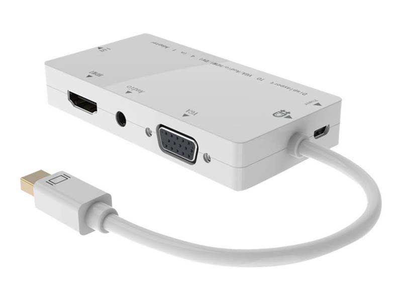 Microconnect MICROCONNECT Mini DP to VGA/HDMI/ DVI/Audio (MDPDVIHDMIVGAAA) HDMI-Kabel von Microconnect