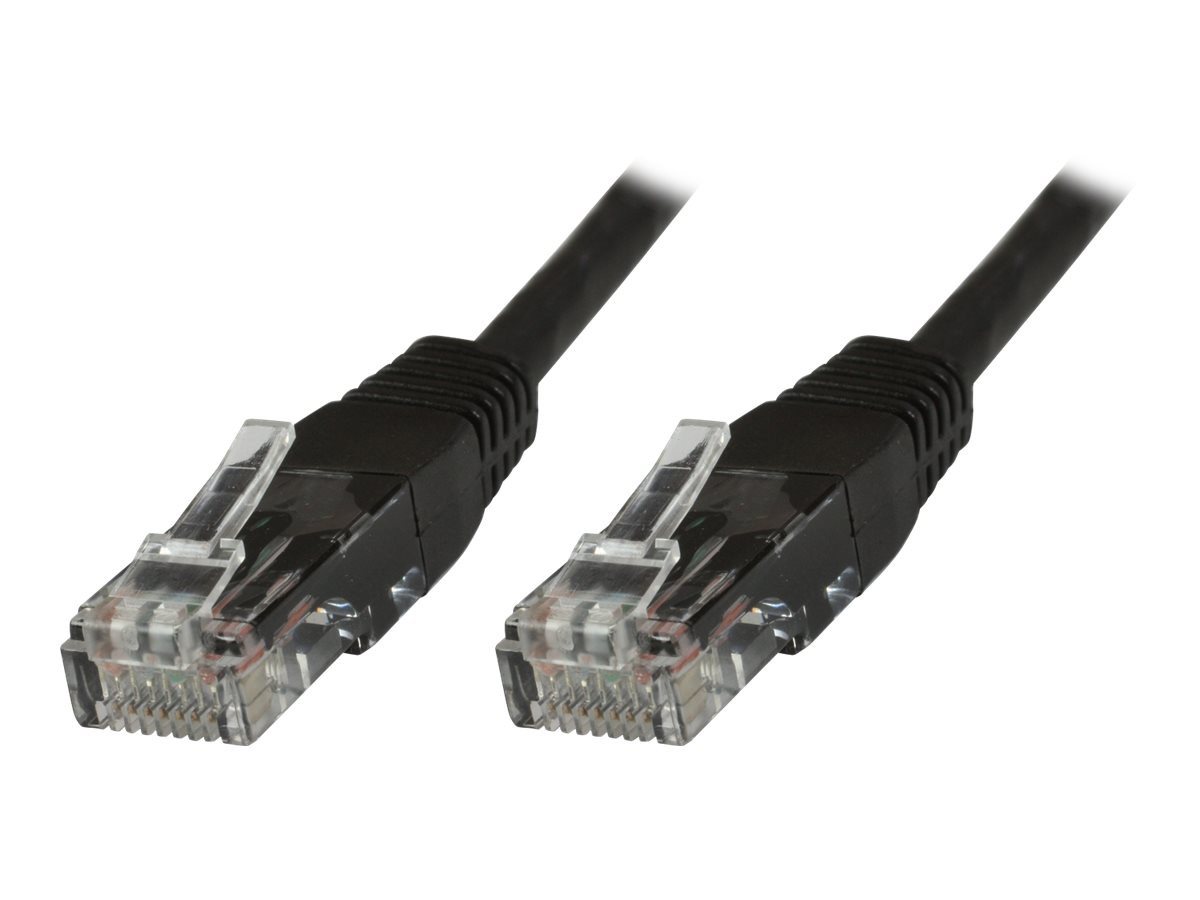 Microconnect MICROCONNECT U/UTP CAT6 20M Black 4 PACK Netzwerkkabel von Microconnect
