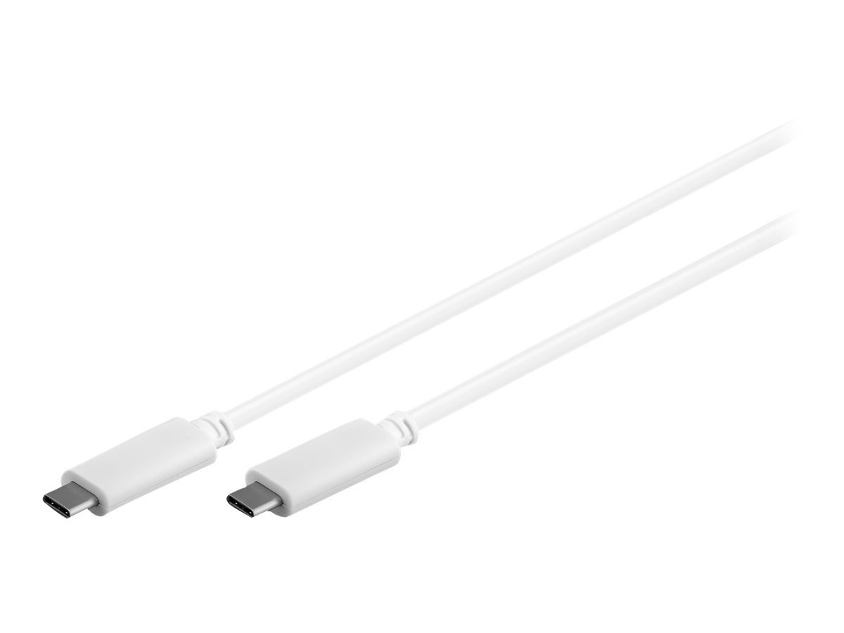 Microconnect MICROCONNECT USB3.1CC1W 1m USB C USB C Weiß USB Kabel (USB3.1CC1W) USB-Kabel von Microconnect
