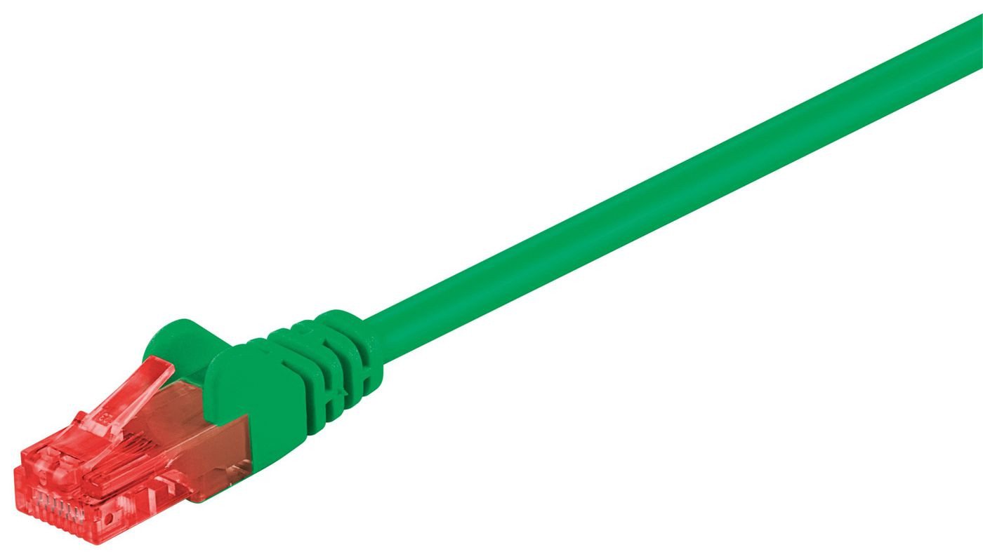 Microconnect MICROCONNECT UTP CAT6 0.5M GREEN PVC Netzwerkkabel von Microconnect