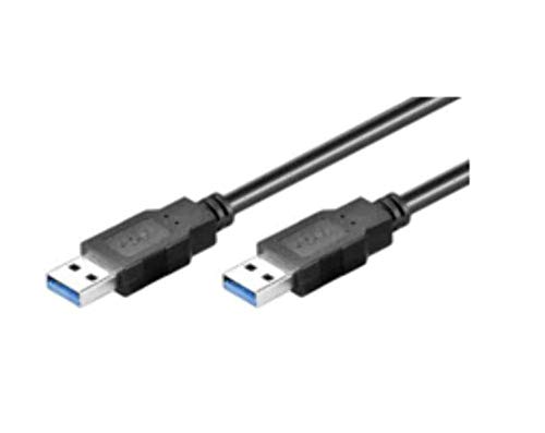 Microconnect USB3.0, M/M, 5 m – USB Kabel (M/M, 5 m, USB 3.0, A, USB A, 5000 Mbit/s, 5 m) schwarz von Microconnect