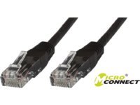 Microconnect UTP CAT6 Netzwerkkabel, 0,2 m, Cat6, U/UTP (UTP), RJ-45, RJ-45, Schwarz von Microconnect