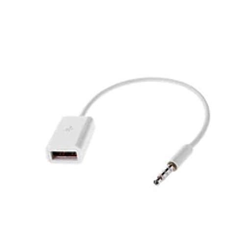 Microconnect audusbfw 3.5 mm USB weiß Adapter Cable – Adapter für Kabel (3.5 mm, USB A, männlich/weiblich, weiß) von Microconnect