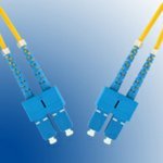 Microconnect fib221015 Glasfaserkabel – LWL-Kabel (SC, SC, gelb, 15 m, 9/125 µm) von Microconnect