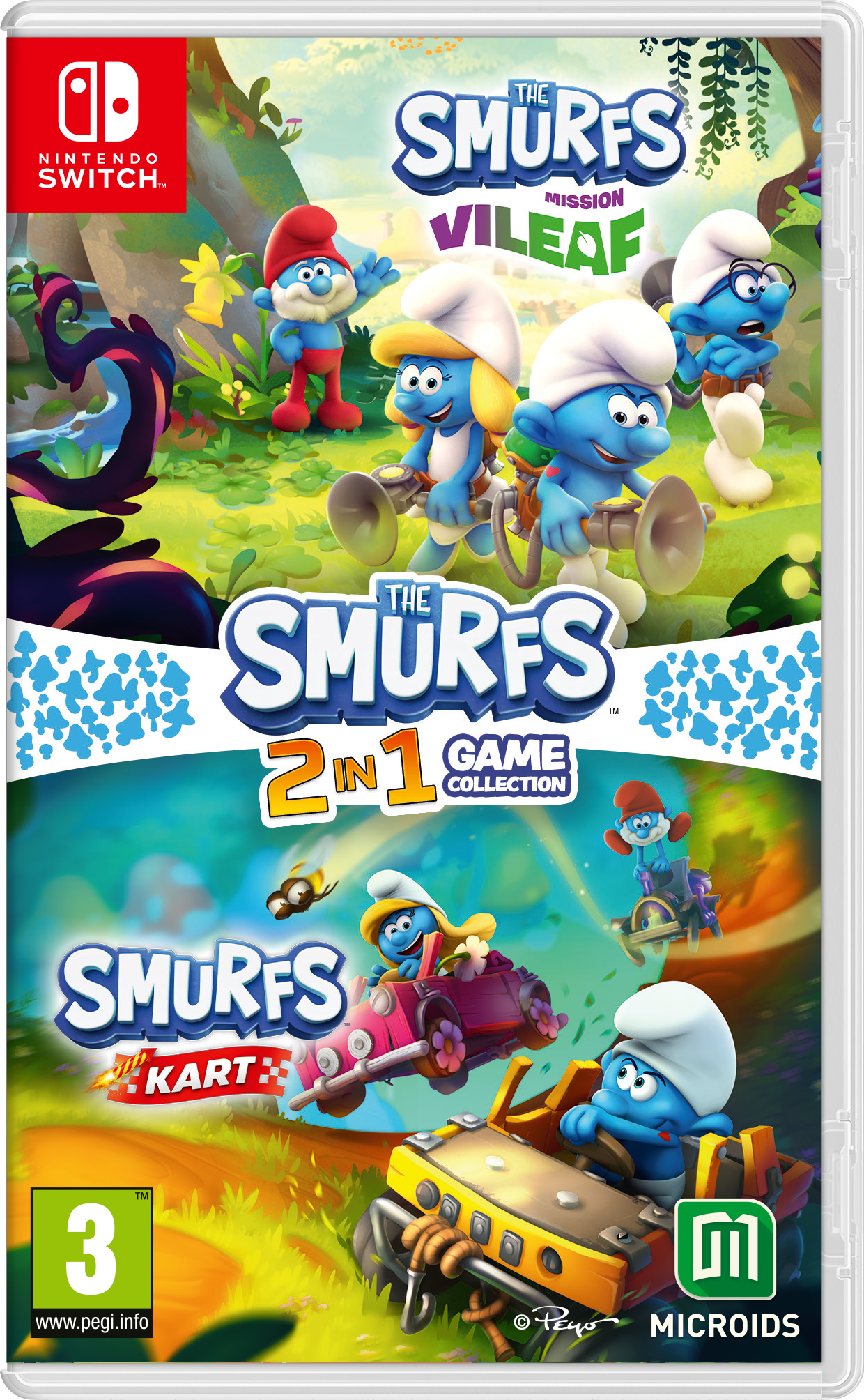 Smurfs 2 in 1 Game Collection Smurfs 2 in 1 Game Collection von Microids
