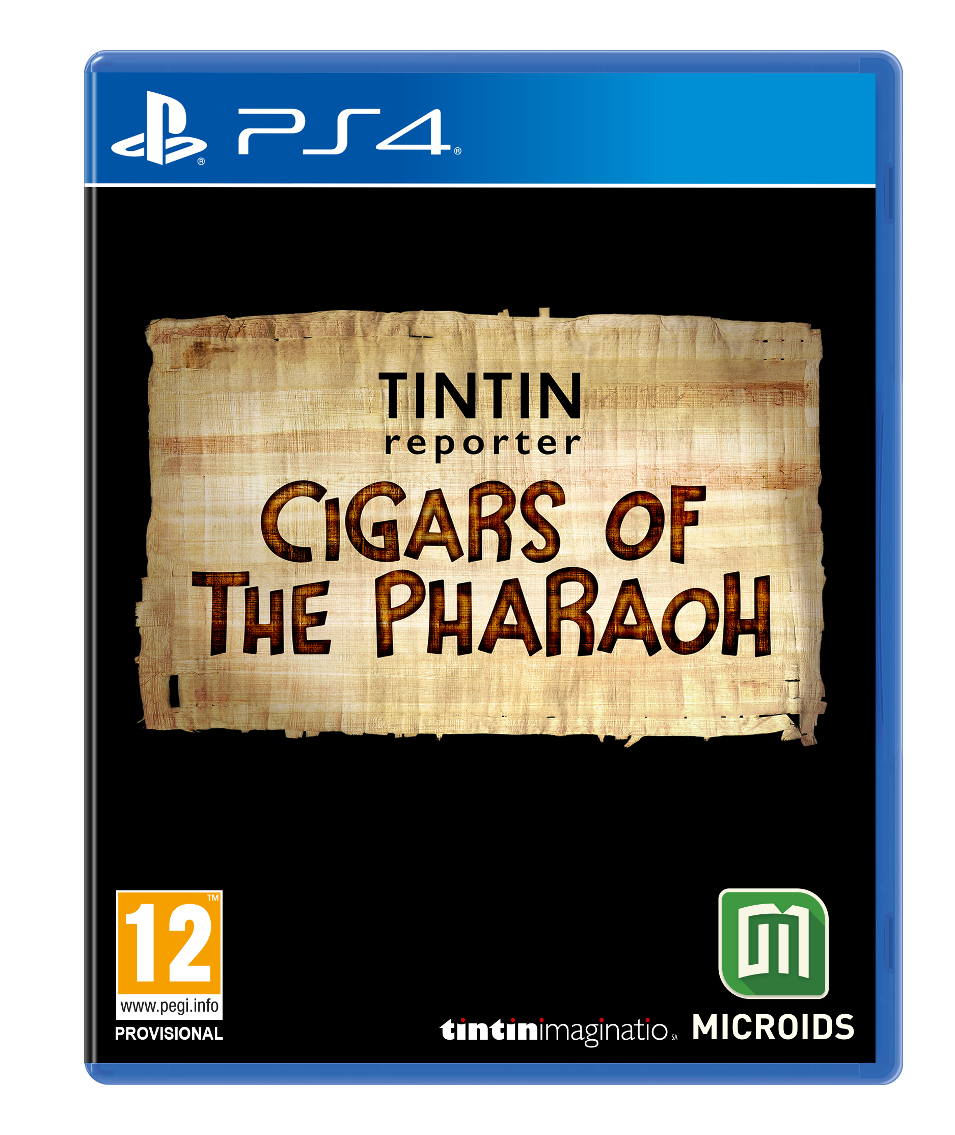 Tintin Reporter Cigars of the Pharaoh von Microids