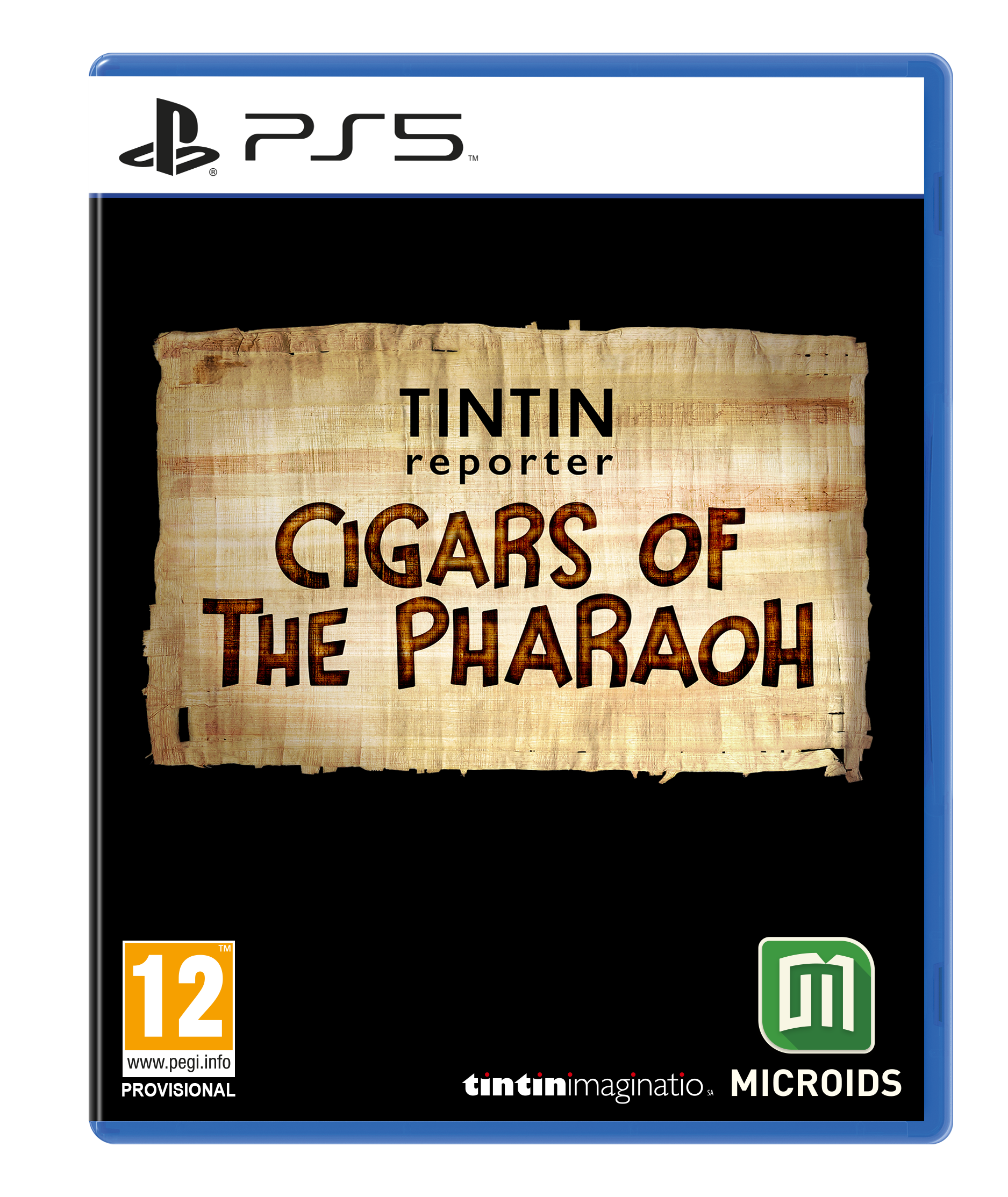 Tintin Reporter Cigars of the Pharaoh von Microids
