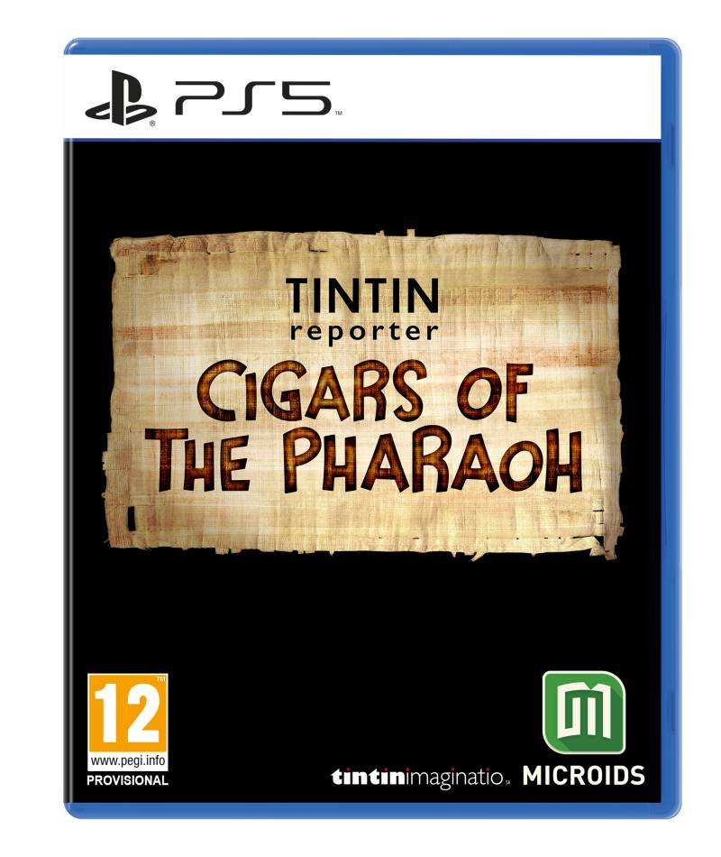 Tintin Reporter Cigars of the Pharaoh von Microids