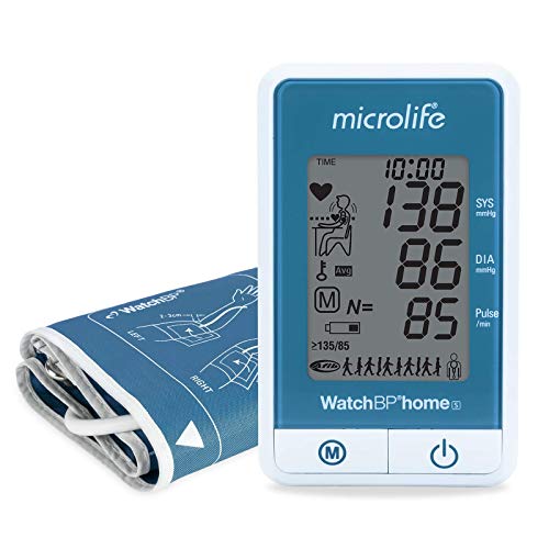 Microlife HOME-S WatchBP Blutdruckmessgerät mit AFIB-Technologie, 154 mm x 94 mm x 40 mm Microlife HOME-S WatchBP Blutdruckmessgerät mit AFIB-Technologie, 154 mm x 94 mm x 40 mm von Microlife