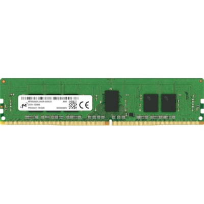 16GB (1x16GB) MICRON RDIMM DDR4-3200, CL22-22-22, reg ECC, single ranked x8 von Micron Technology