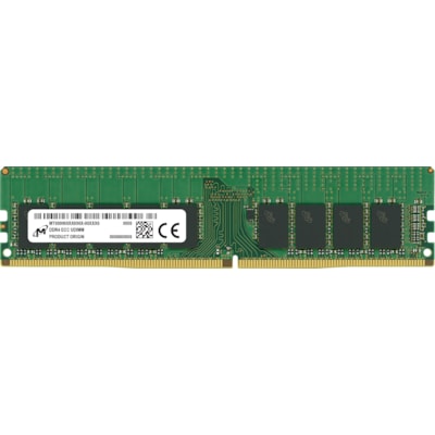 32GB (1x32GB) MICRON UDIMM DDR4-3200, CL22-22-22, reg ECC, dual ranked x8 von Micron Technology